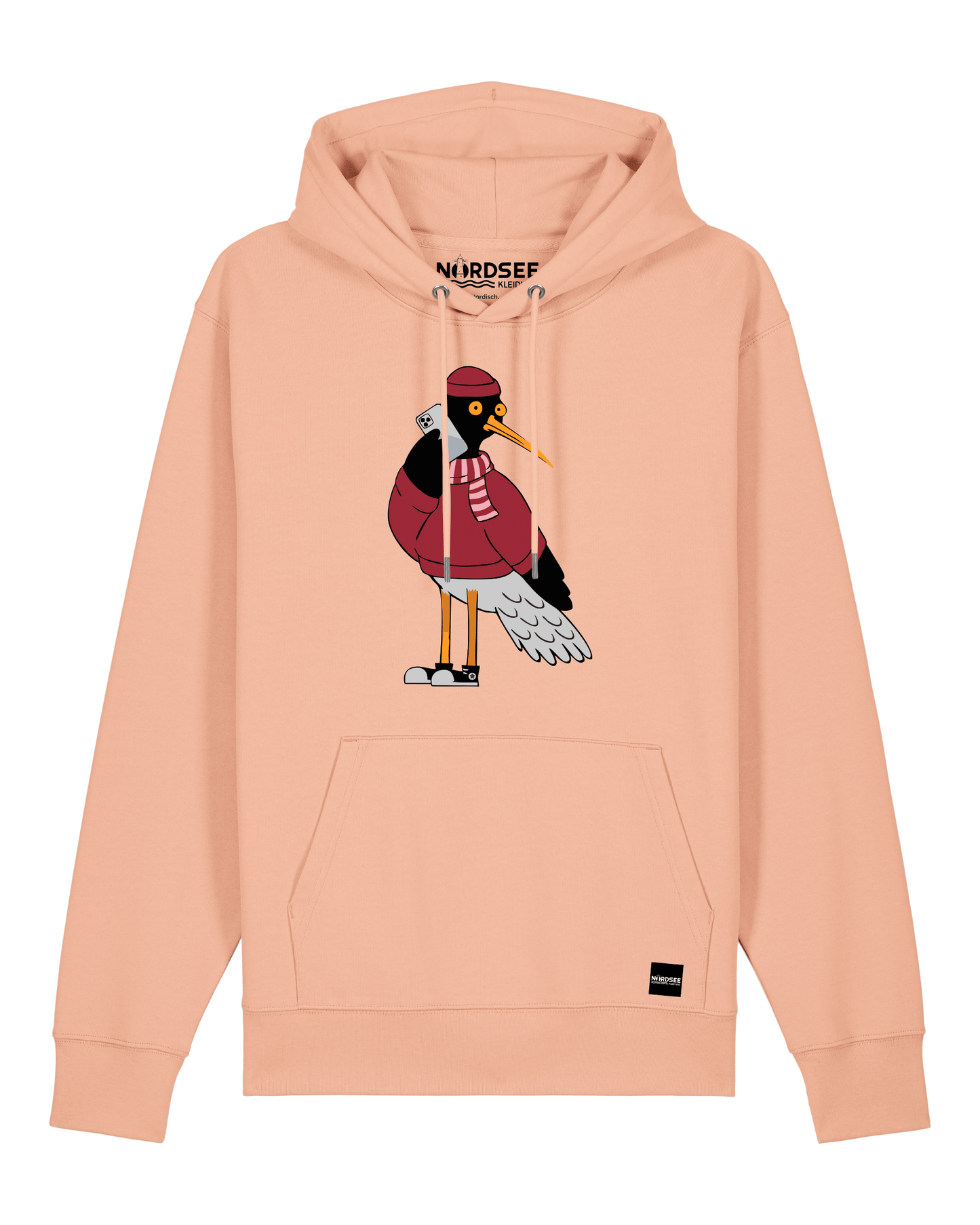 Pullover "Fancy Bird Henk" Fraiche Peche