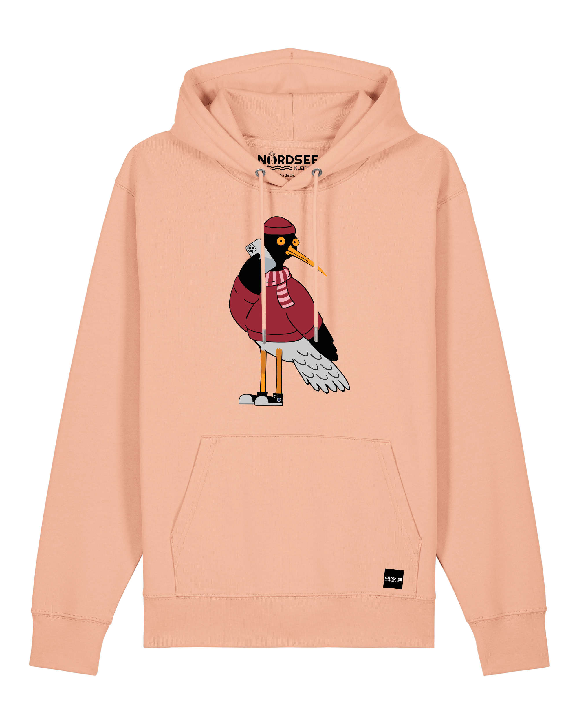 Pullover "Fancy Bird Henk" Fraiche Peche