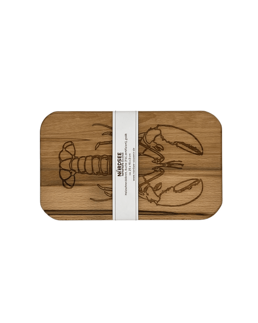 Holzschneidebrett "Hummer"