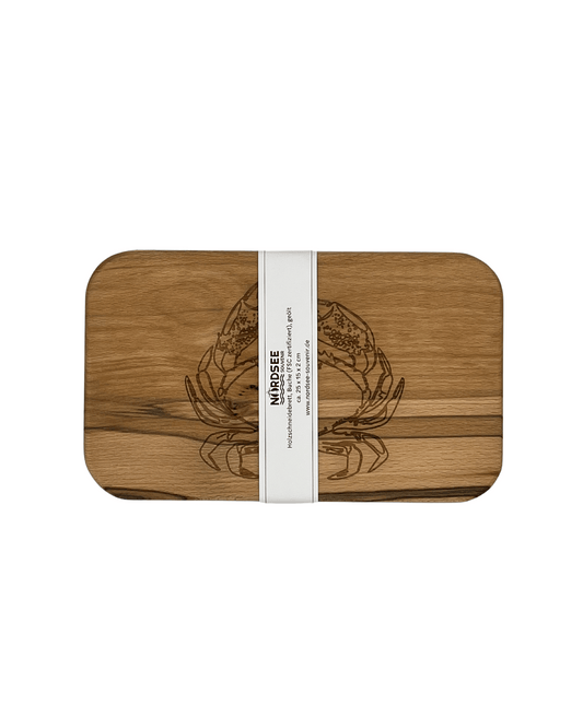 Holzschneidebrett "Krebs"