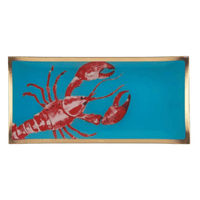 Glasteller Hummer