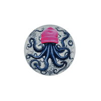 Glasteller Oktopus