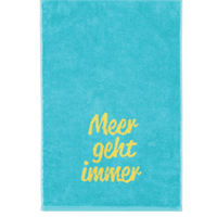 Gästehandtuch MEER GEHT IMMER
