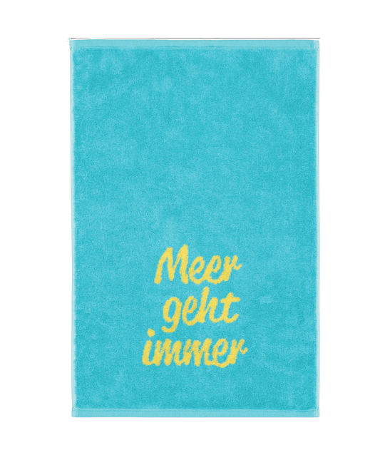 Gästehandtuch MEER GEHT IMMER