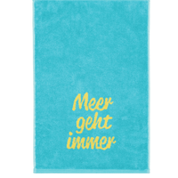 Gästehandtuch MEER GEHT IMMER