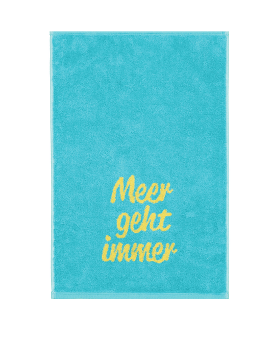 Gästehandtuch MEER GEHT IMMER
