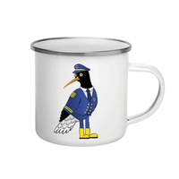 Emaille Becher Fancy Bird Sven