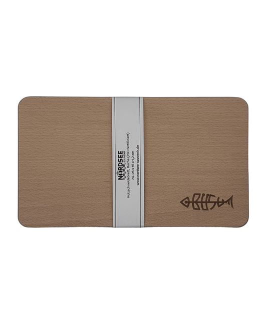 Holzschneidebrett Büsumfisch