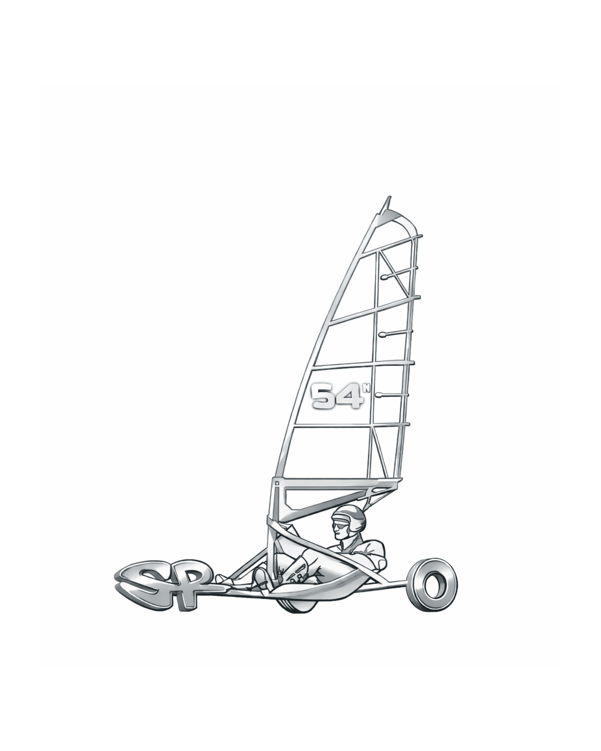 Aufkleber SPO Strandsegler