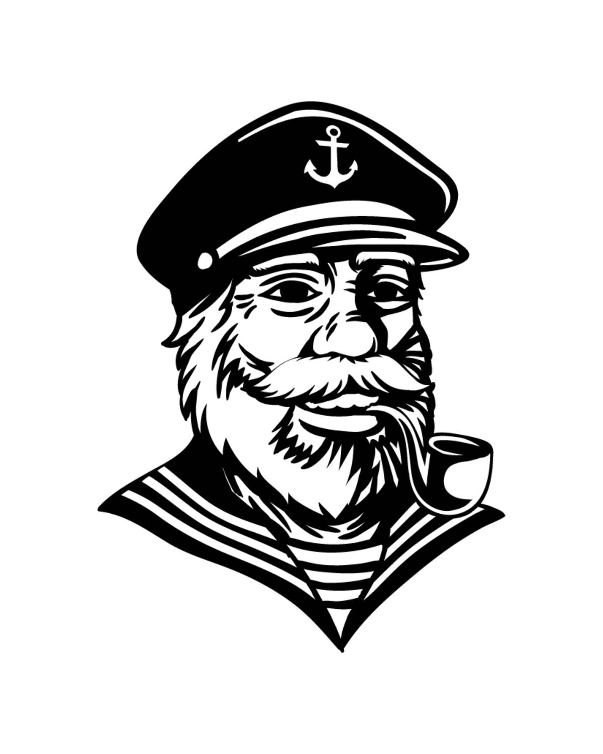 Aufkleber Seemann