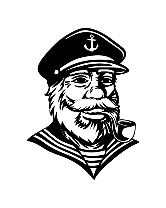 Aufkleber Seemann