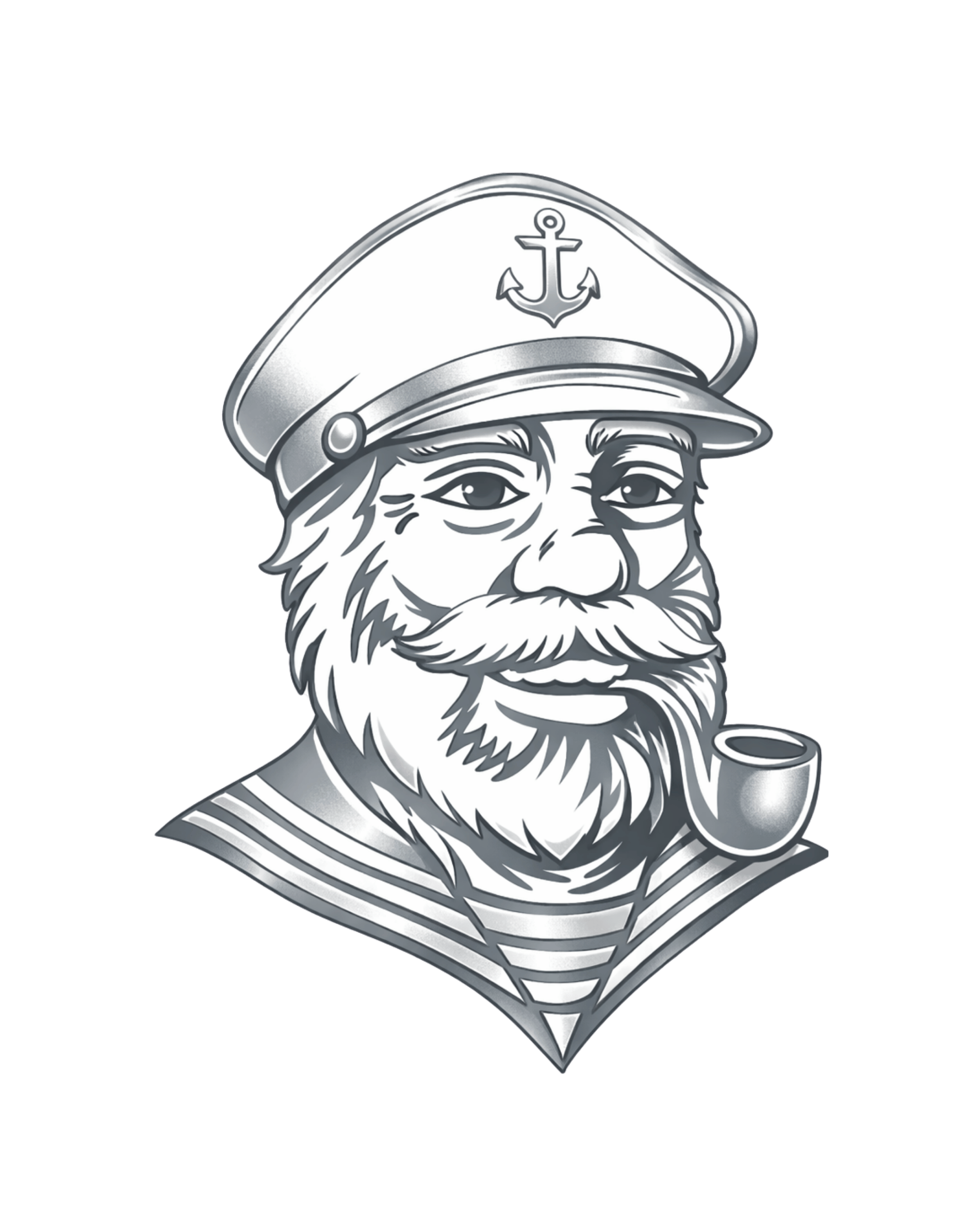 Aufkleber Seemann