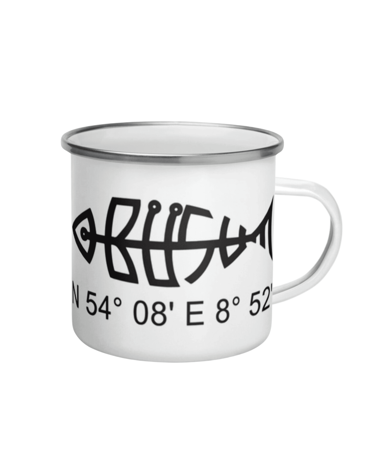 Mockup Emaille Becher Buesumfisch
