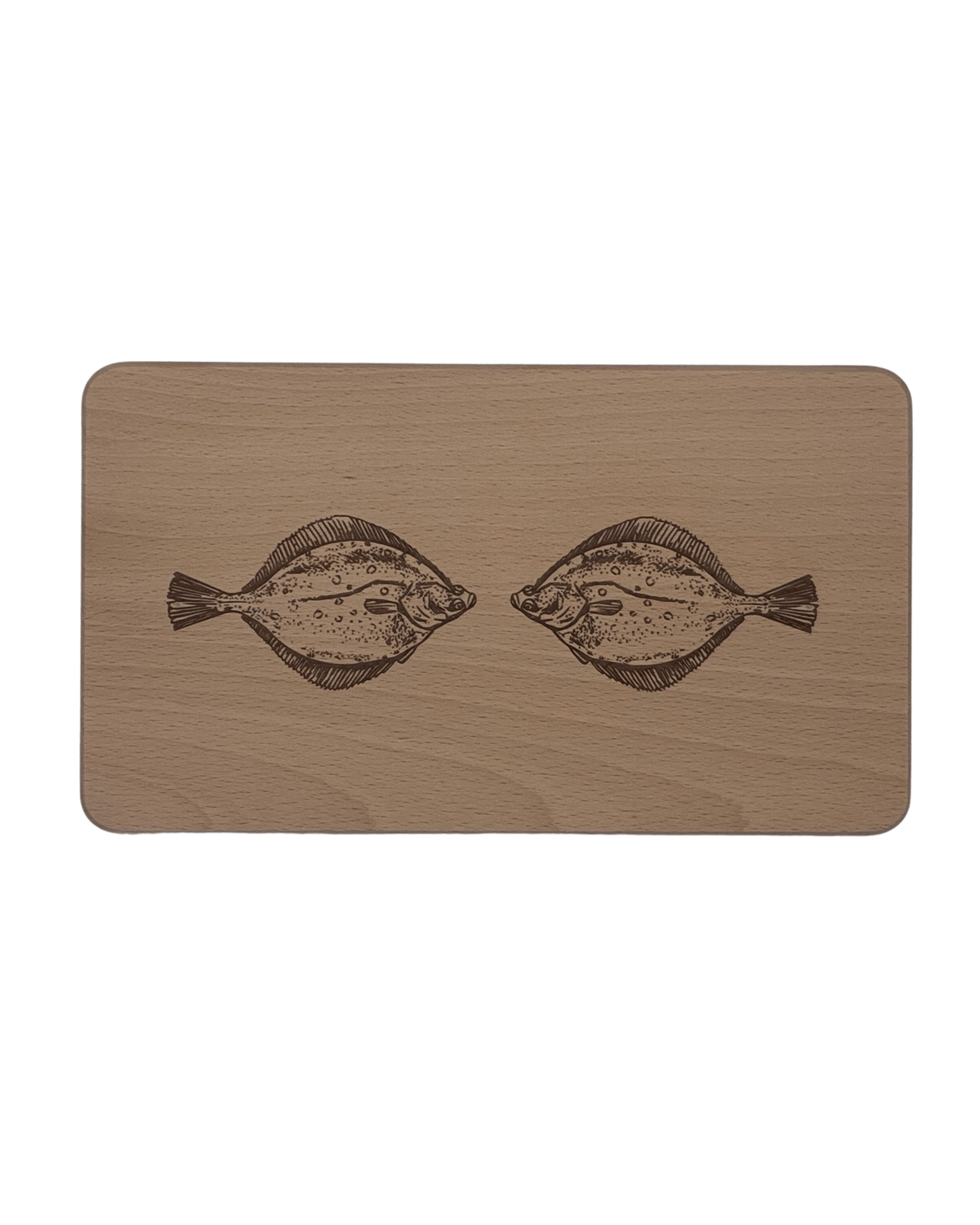 Mockup Holzschneidebrett Scholle FRONT