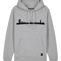 Pullover "Büsum Skyline" Heather Grey