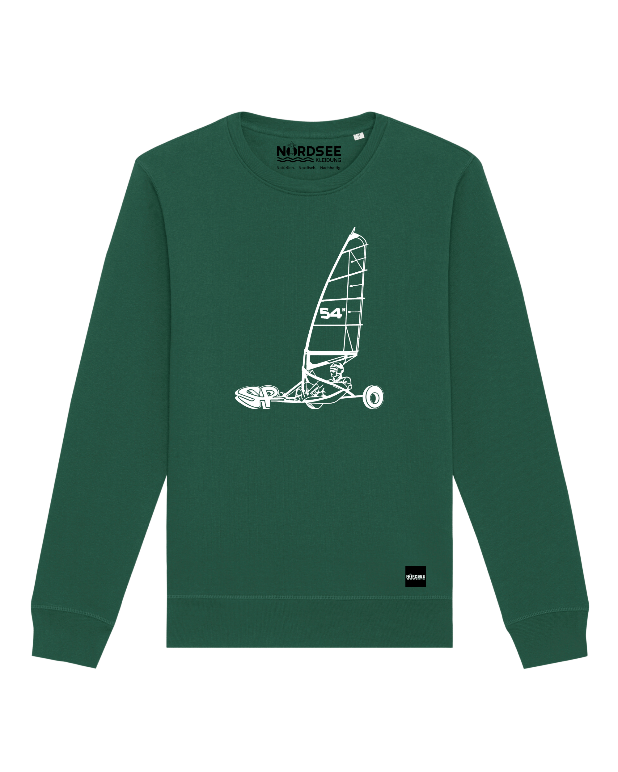 Sweatshirt "SPO Strandsegler" Bottle Green