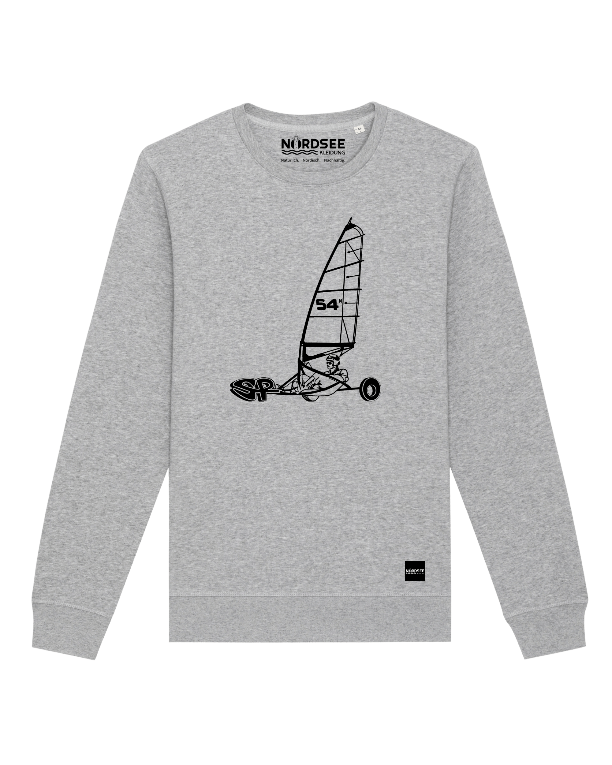 Sweatshirt "SPO Strandsegler" Heather Grey