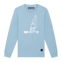 Sweatshirt "SPO Strandsegler" Sky Blue