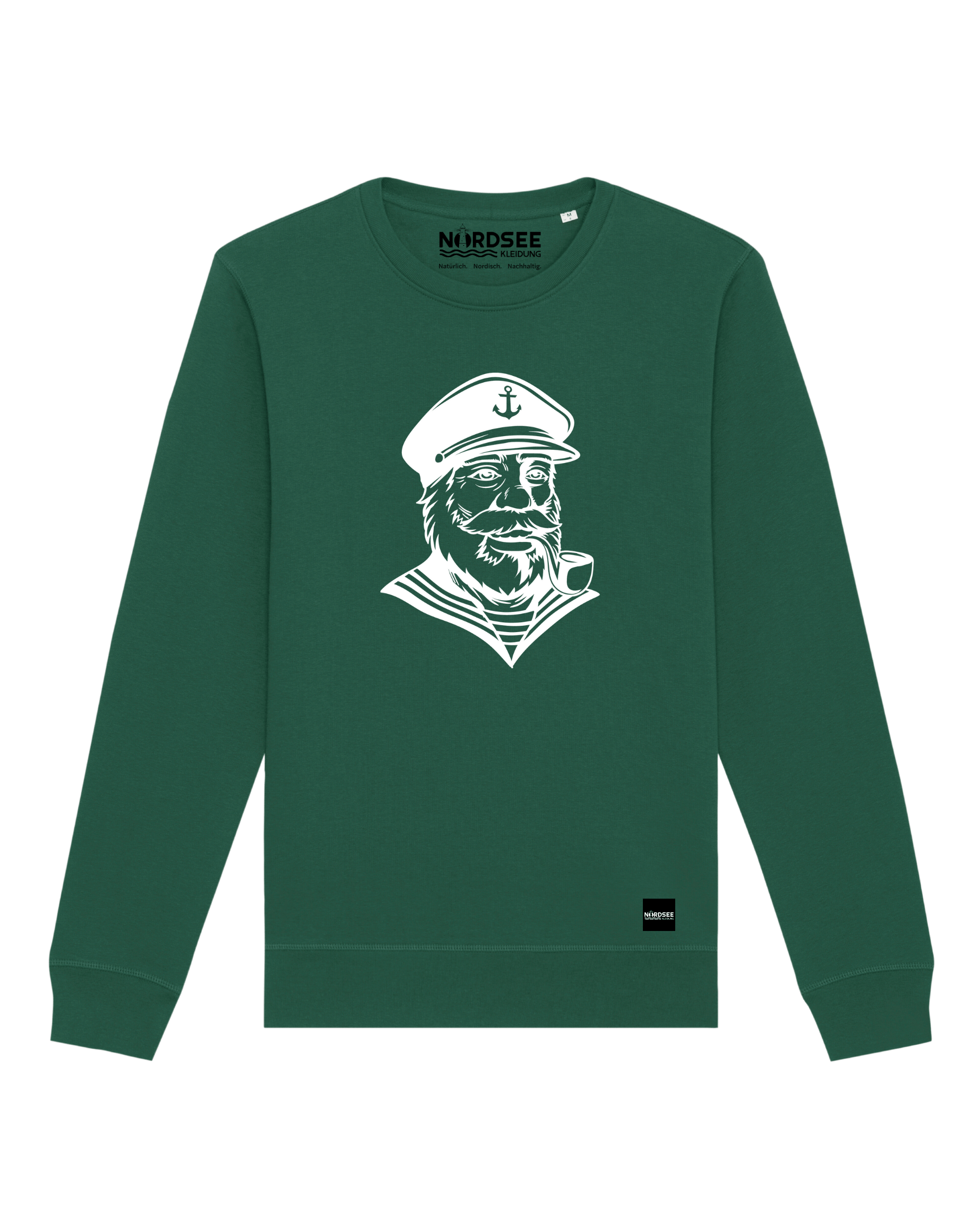 Sweatshirt  "Seemann" Bottle Green