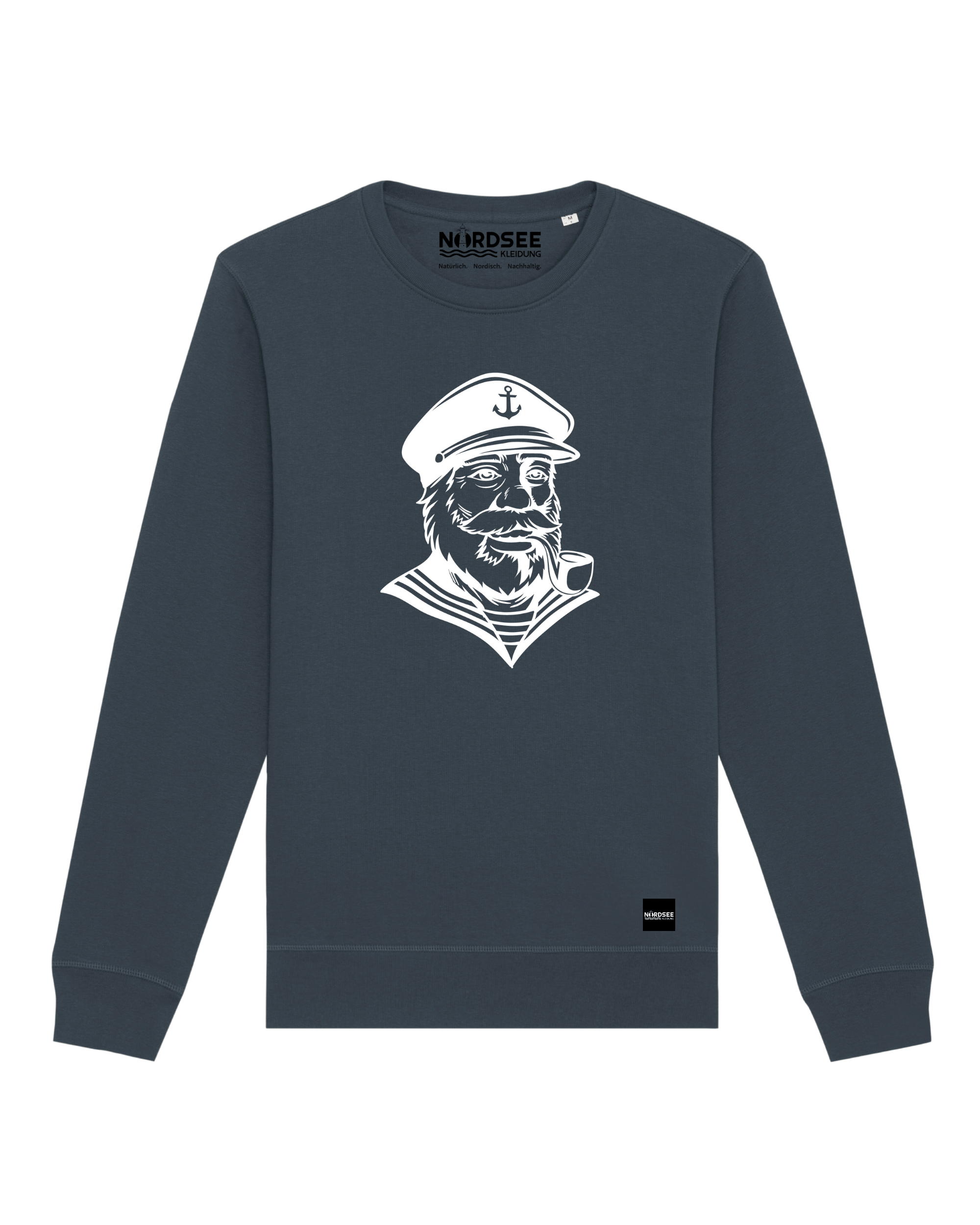 Sweatshirt  "Seemann" India Ink Grey