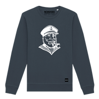 Sweatshirt  "Seemann" India Ink Grey
