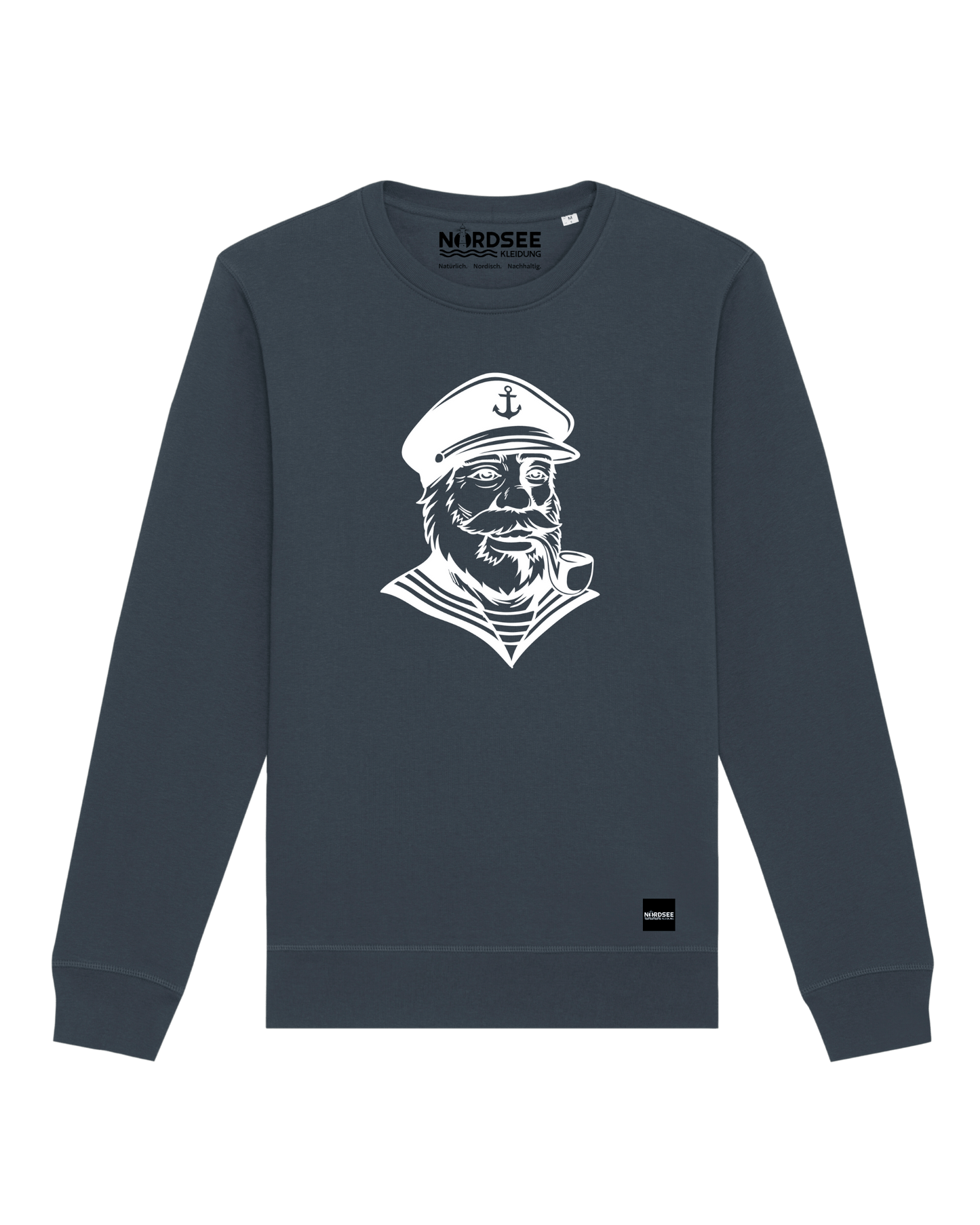 Sweatshirt  "Seemann" India Ink Grey