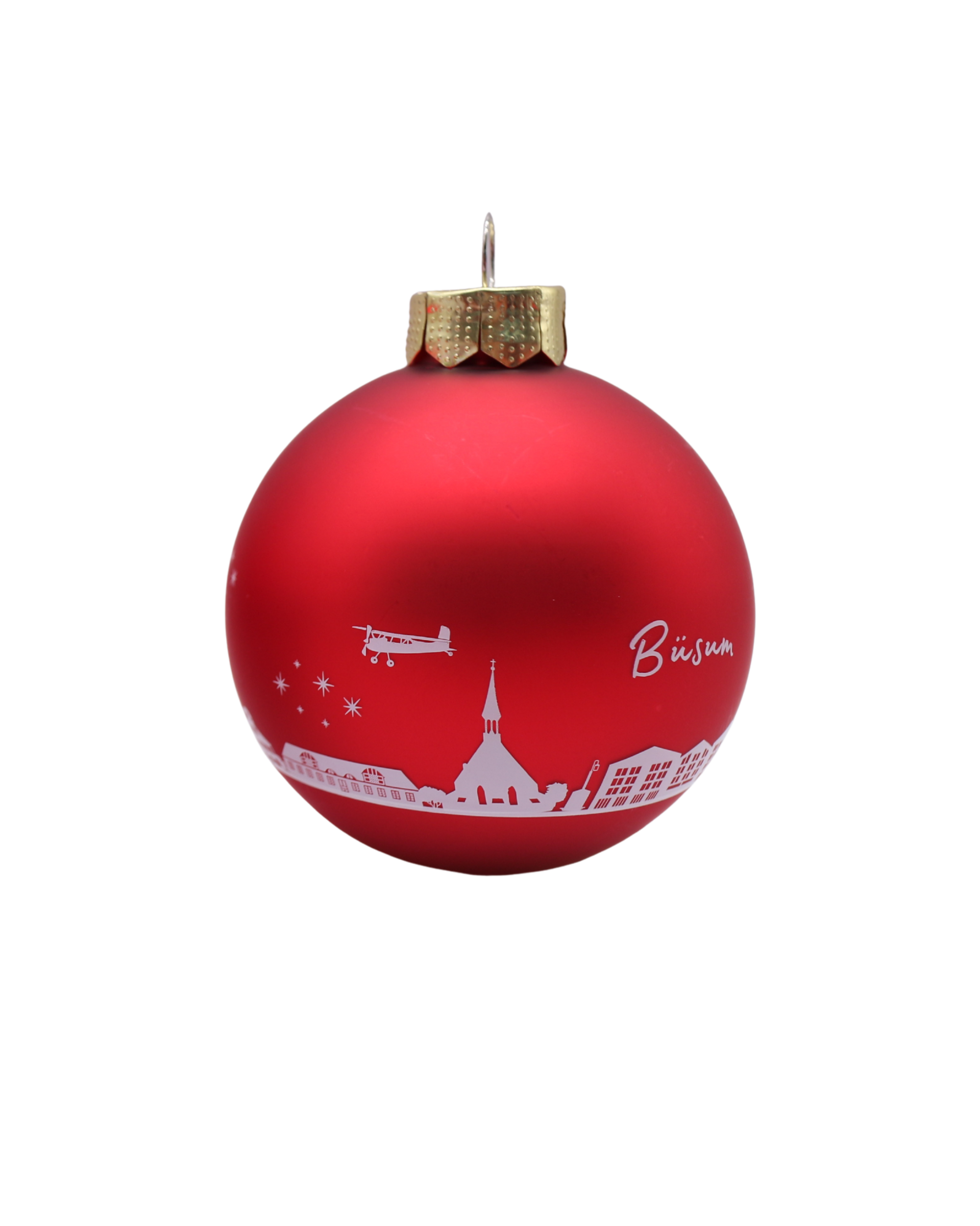 Weihnachtskugel Büsum