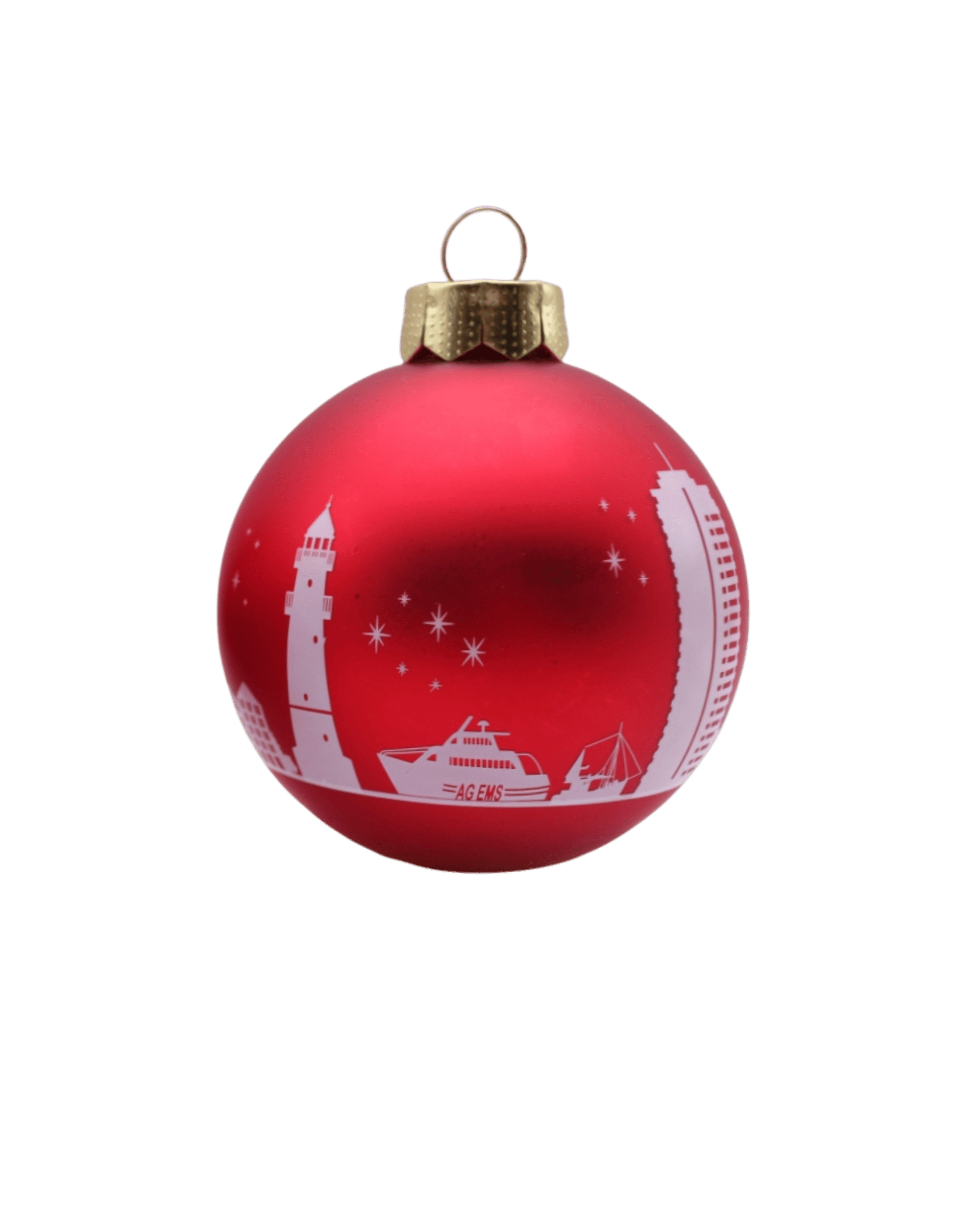 Weihnachtskugel Büsum