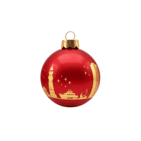 Weihnachtskugel Büsum