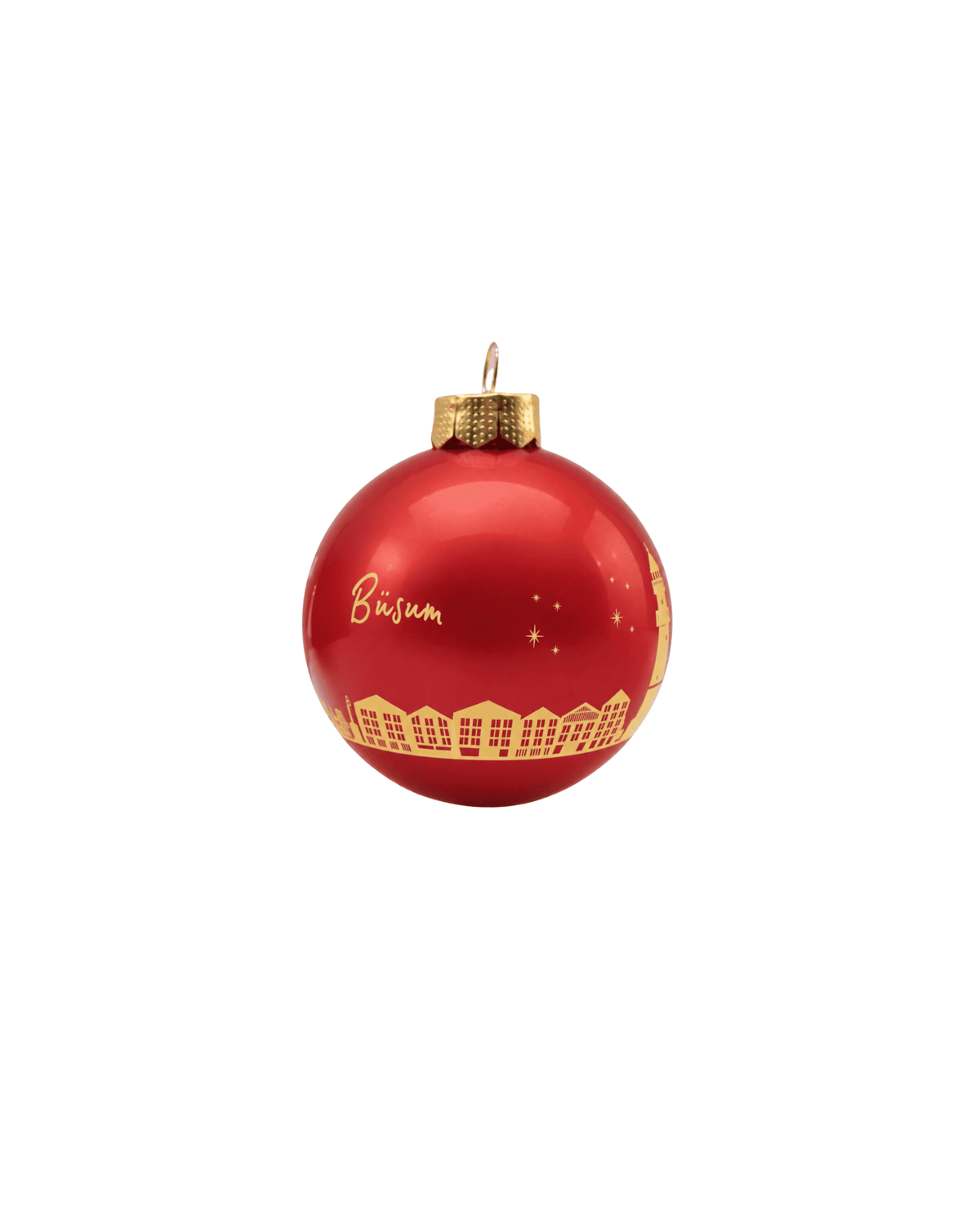 Weihnachtskugel Büsum