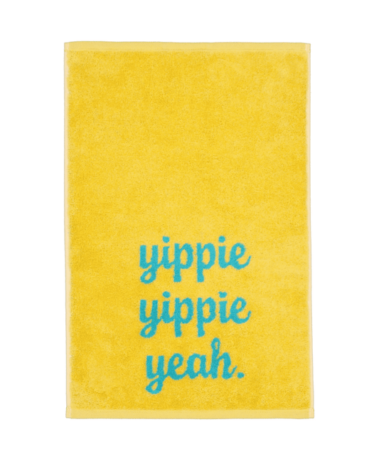 Gästehandtuch YIPPIE YIPPIE YEAH