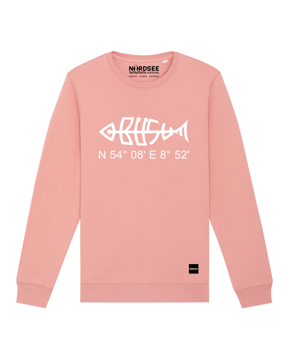 Sweatshirt "Büsumfisch" Canyon Pink