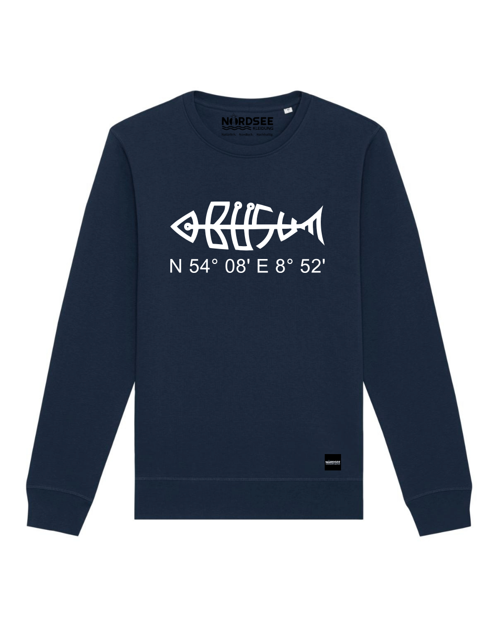 Sweatshirt "Büsumfisch" Navy