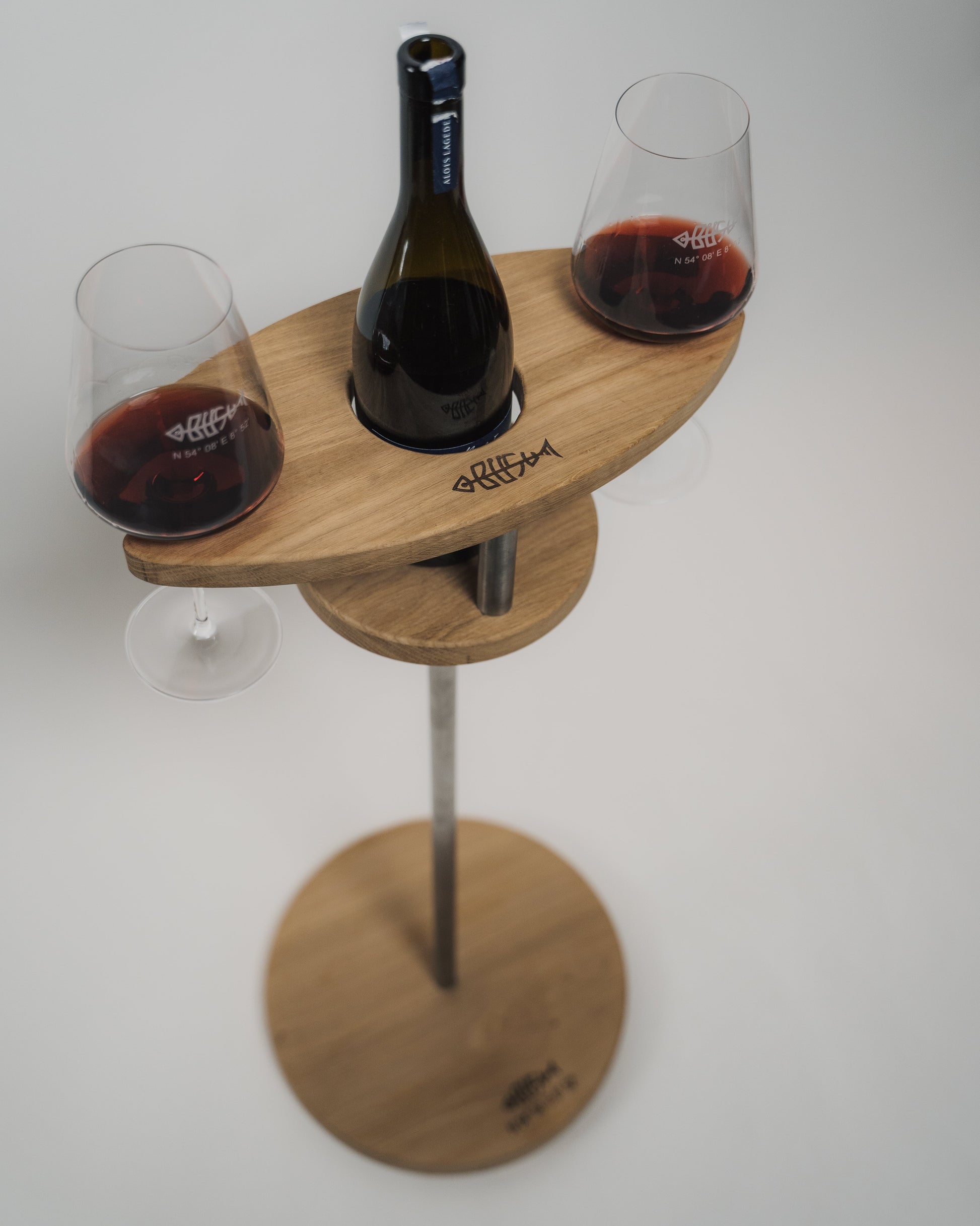 Weinhalter mit Fuß Büsumfisch