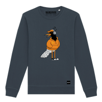 Sweatshirt "Fancy Bird Greta" India Ink Grey