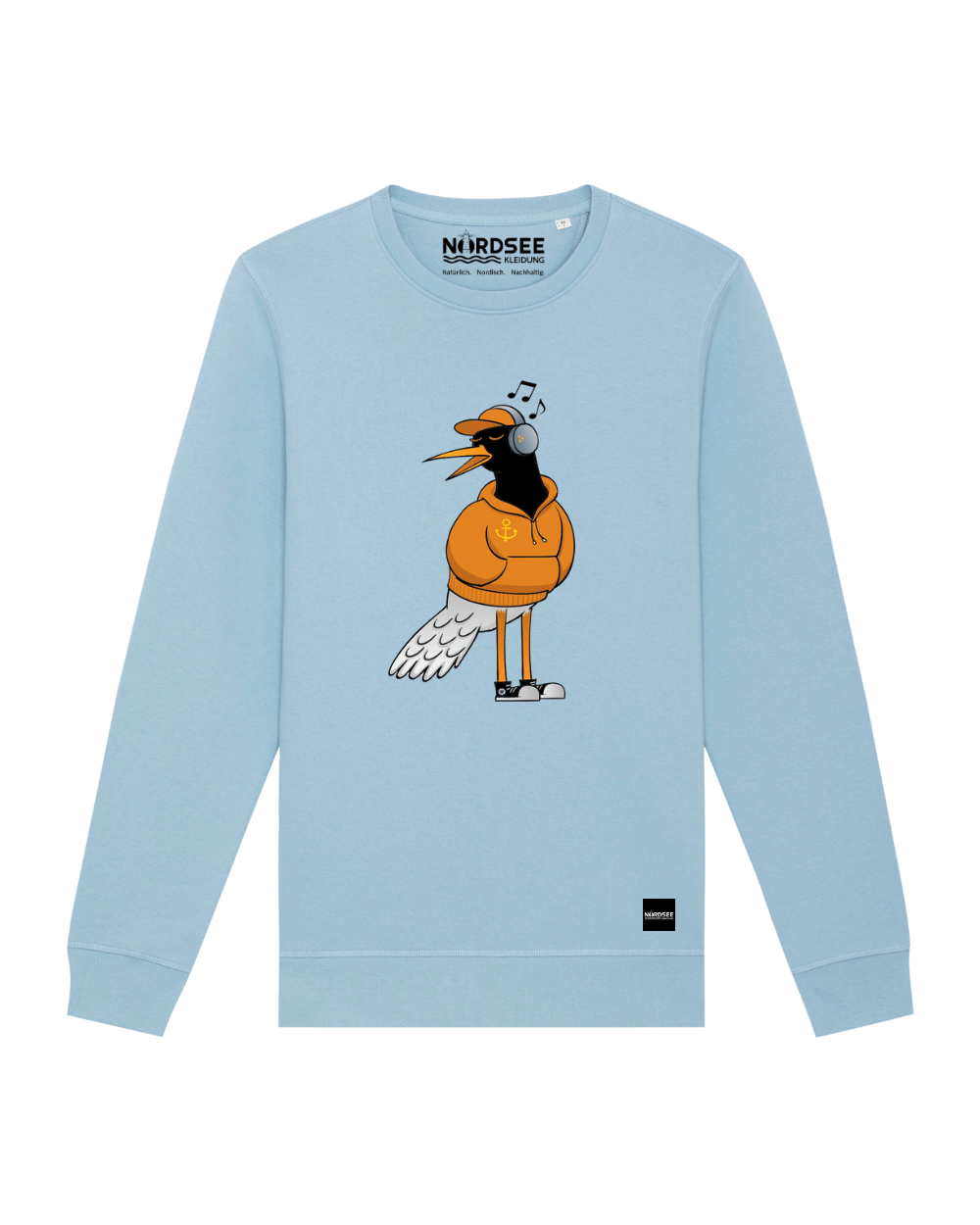 Sweatshirt "Fancy Bird Greta" Sky Blue