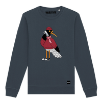Sweatshirt "Fancy Bird Henk" India Ink Grey