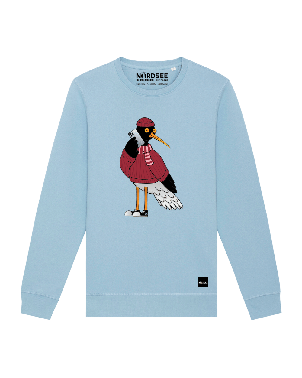 Sweatshirt "Fancy Bird Henk" Sky Blue