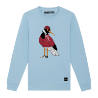 Sweatshirt "Fancy Bird Henk" Sky Blue