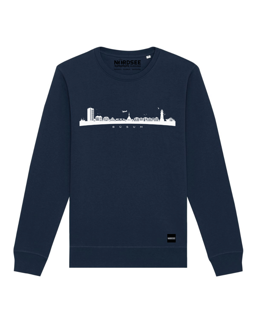 Sweatshirt "Büsum Skyline" Navy