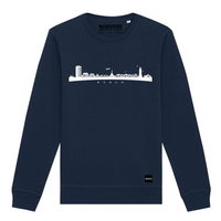 Sweatshirt "Büsum Skyline" Navy