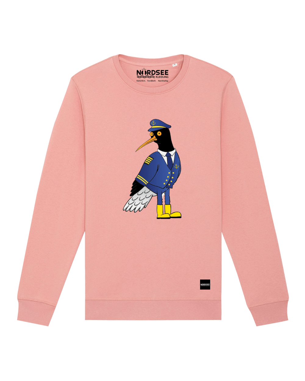 Sweatshirt "Fancy Bird Sven" Canyon Pink
