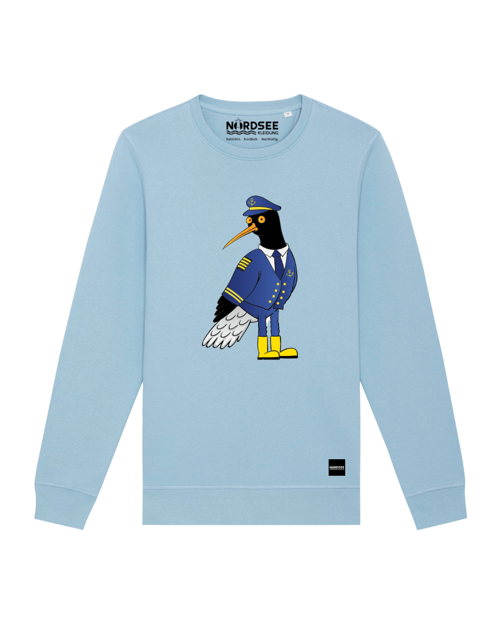 Sweatshirt "Fancy Bird Sven" Sky Blue
