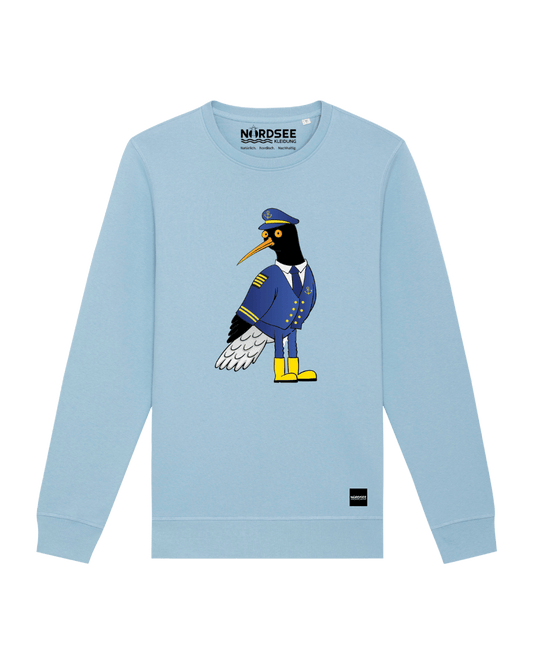 Sweatshirt "Fancy Bird Sven" Sky Blue
